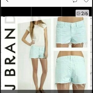 NWOT, J BRAND Shorts In Aqua, Size 26